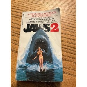 Jaws 2 Novelization by Hank Searls Based on Screenplay Paperback 1978 Bantam